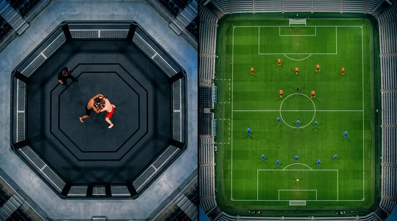 MMA-Wedden vs Voetbal: Waarom UFC Betere Odds Biedt