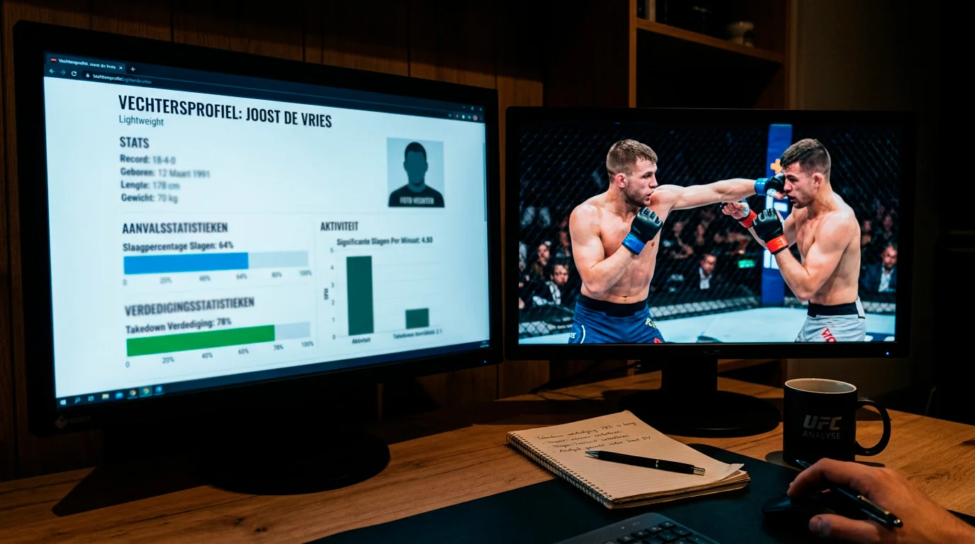 UFC-Vechterstatistieken Analyseren: Data voor MMA Wedden